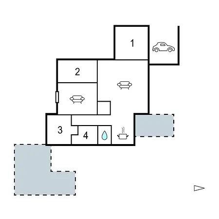 4 Bedroom Beautiful In Fårevejle